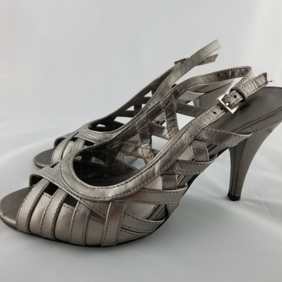 Bandolino | Jorkins leather peep toe slingback - Picture 4 of 8